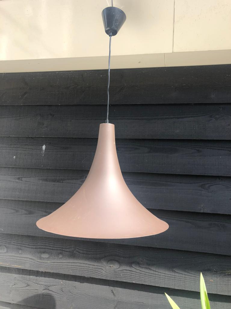 Vintage, retro heksenhoed hanglamp, Ophalen of Verzenden