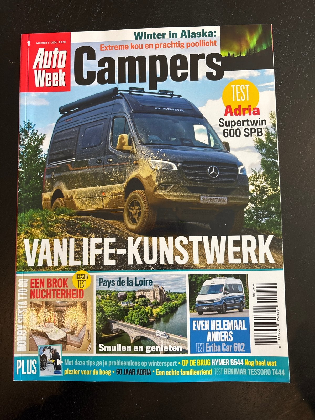 AutoWeek Campers - Vanlife-kunstwerk - Nummer 1 2024, Ophalen of Verzenden, Nieuw, Overige typen