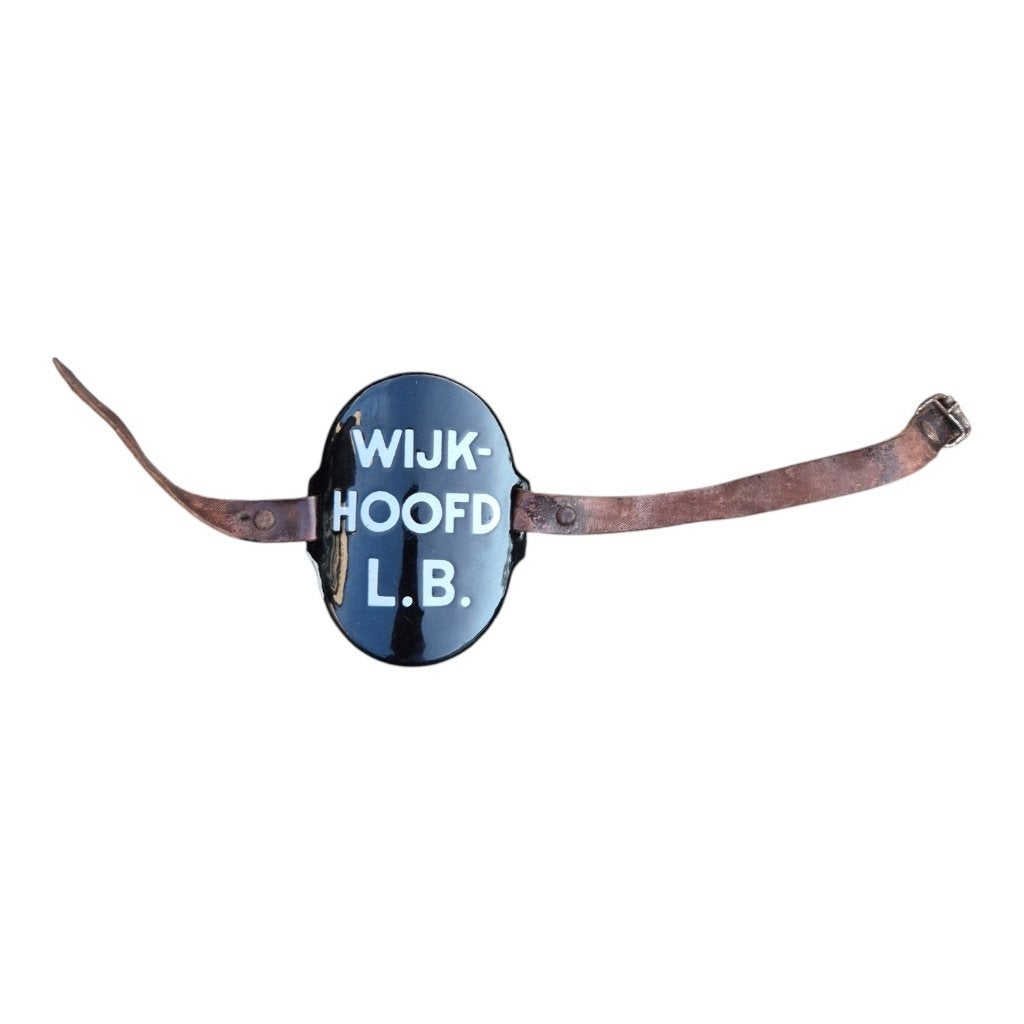 LBD Luchtbeschermingsdienst Wijkhoofd armschild, Verzamelen, -, -, Ophalen of Verzenden, -