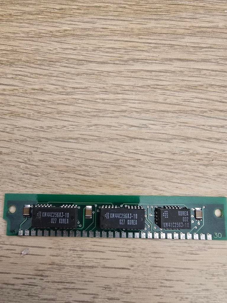 Oude 1 MB 30-pins SIMM RAM Module voor 286/386, Onbekend, Overige soorten, Ophalen of Verzenden, Desktop