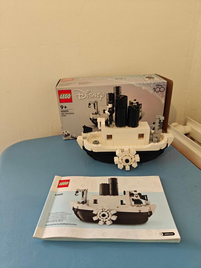 LEGO Disney Steamboat Willie 40659 - Zo goed als nieuw, Ophalen of Verzenden, Zo goed als nieuw, Overige merken
