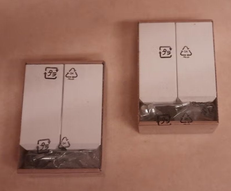 Stubbarp pootjes WIT - Ikea (NIEUW in plastic) 2x set van 2, Minder dan 50 cm, Nieuw, Ophalen of Verzenden, Minder dan 25 cm