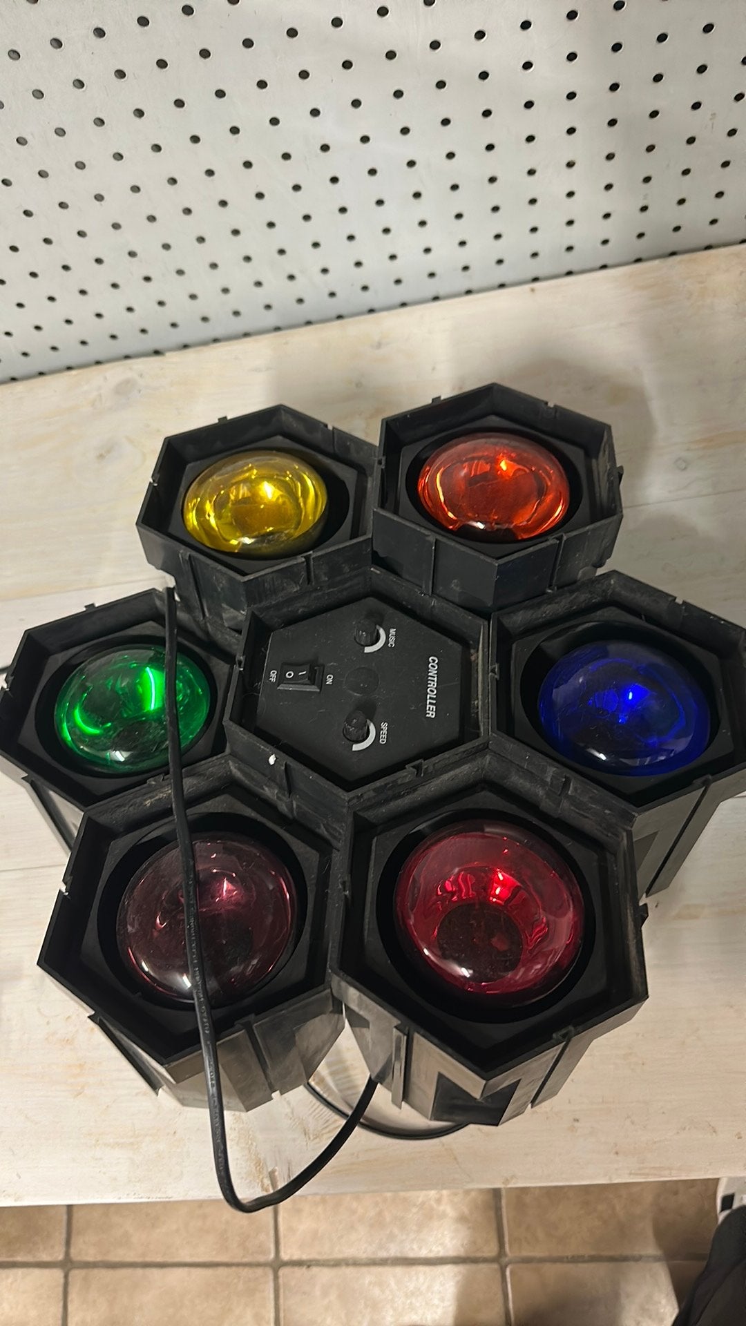 Disco lampen, Muziek en Instrumenten, Licht en Laser, Ophalen of Verzenden, Gebruikt, Licht, Kleur