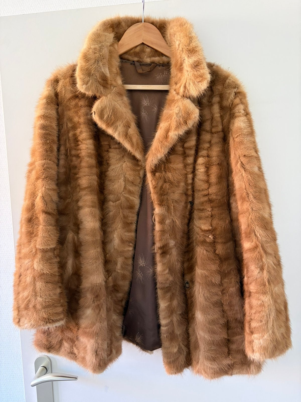 Bontjas nerts maat 36/38, Kleding | Dames, Ophalen, Gedragen, Maat 36 (S), Bruin
