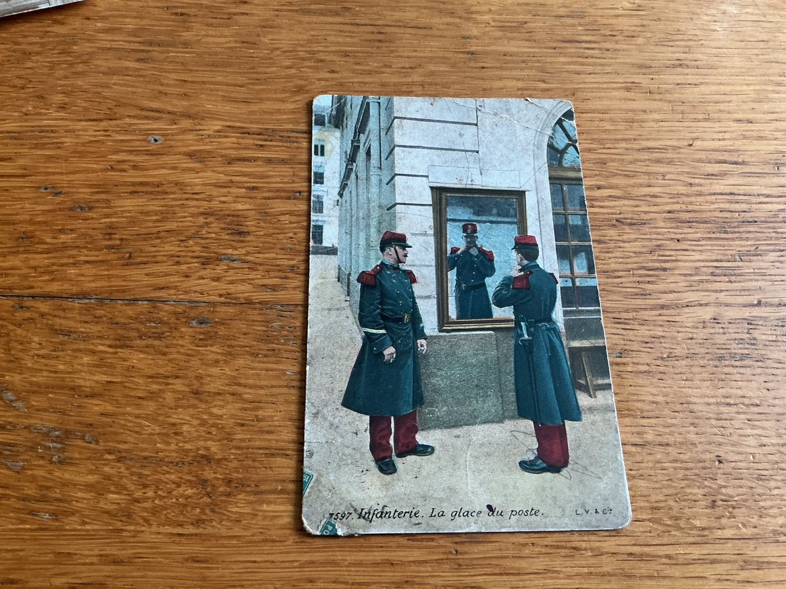 M155 militair beschadigt, Ophalen of Verzenden, Voor 1920, Overige thema's