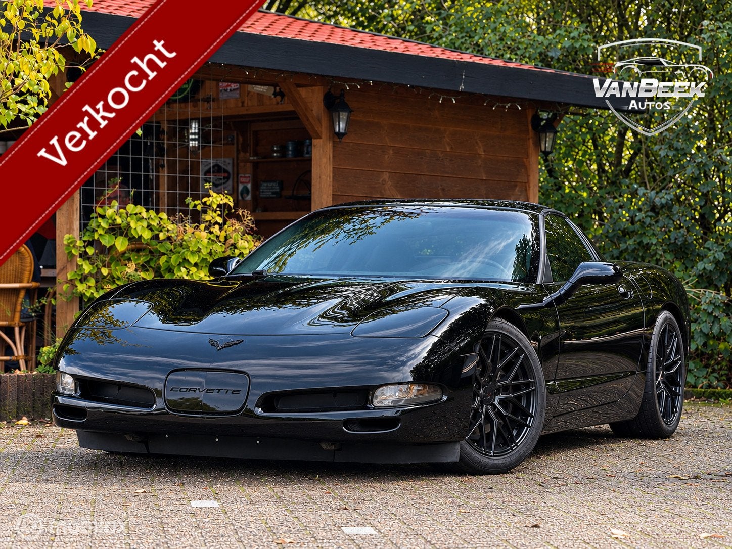 Chevrolet Corvette 5.7 Coupé Targa Topstaat!, Automaat, Achterwielaandrijving, Gebruikt, Zwart