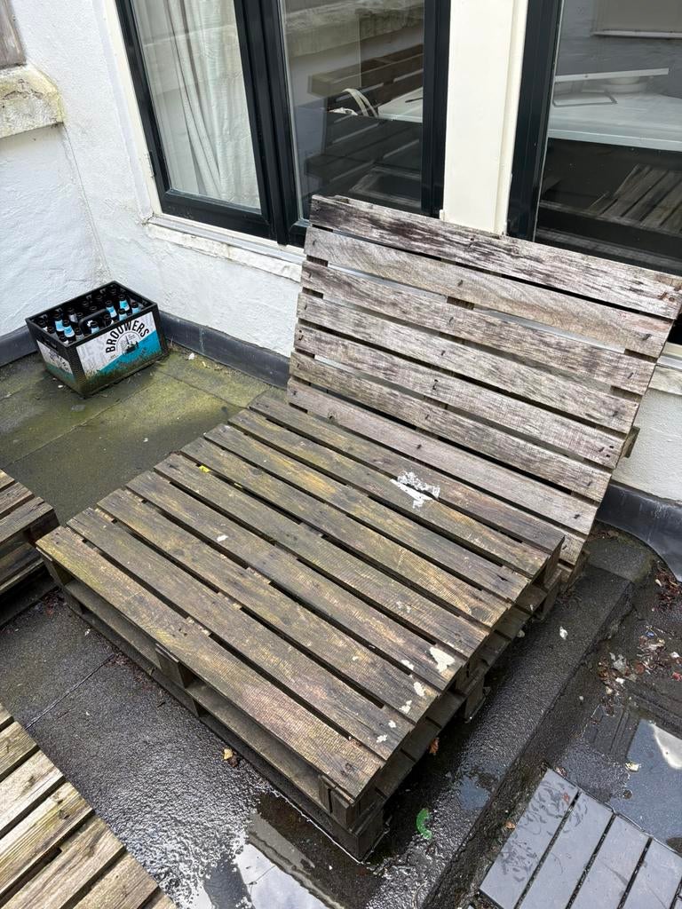 8 pallets, Ophalen of Verzenden, Zo goed als nieuw, Hout
