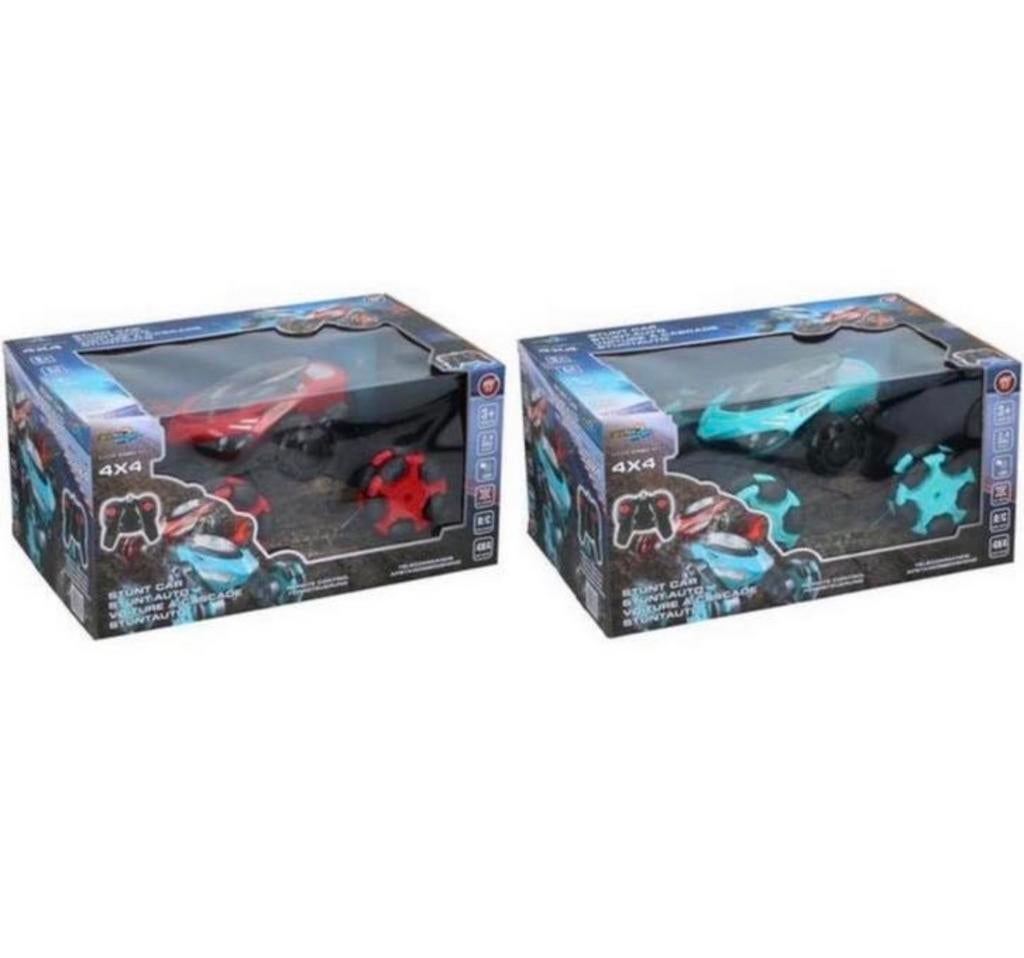 GEARBOX RC Stuntauto bestuurbare stunt-auto 4X4 met licht 3+, Nieuw, Ophalen of Verzenden, H, H