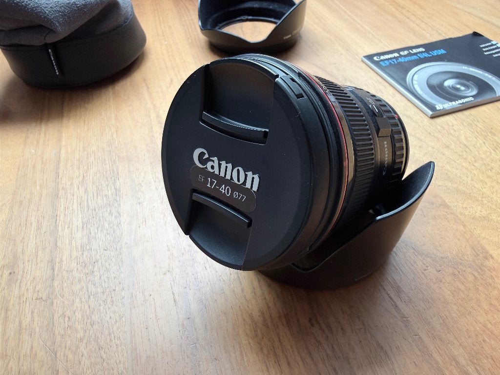 Canon EF 17-40 L f/4 zoomlens, Audio, Tv en Foto, Fotografie | Lenzen en Objectieven, Canon, Zo goed als nieuw, Handmatige focus