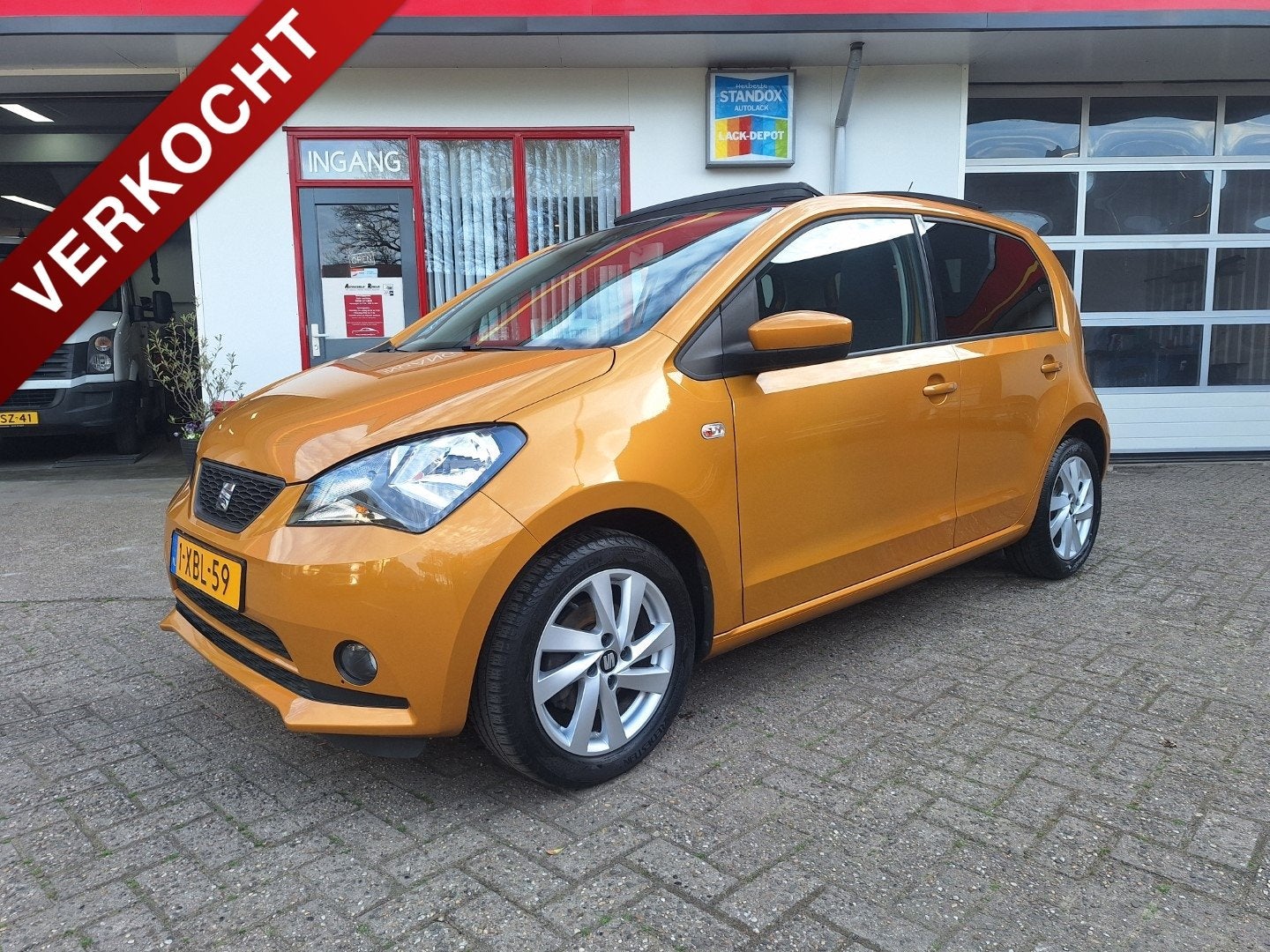 Seat Mii 1.0 44KW AIRCO / PANO / PDC / STOELVERW., Auto's, Seat, Euro 5, 840 kg, Mii, Handgeschakeld