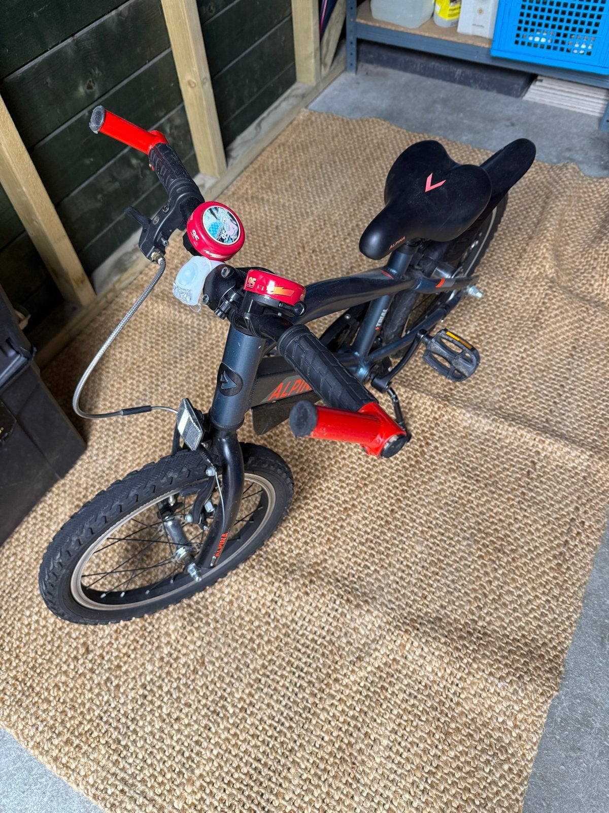 Alpina Trial kinderfiets 16 inch, Ophalen, Gebruikt, Velgrem, 16 tot 20 inch