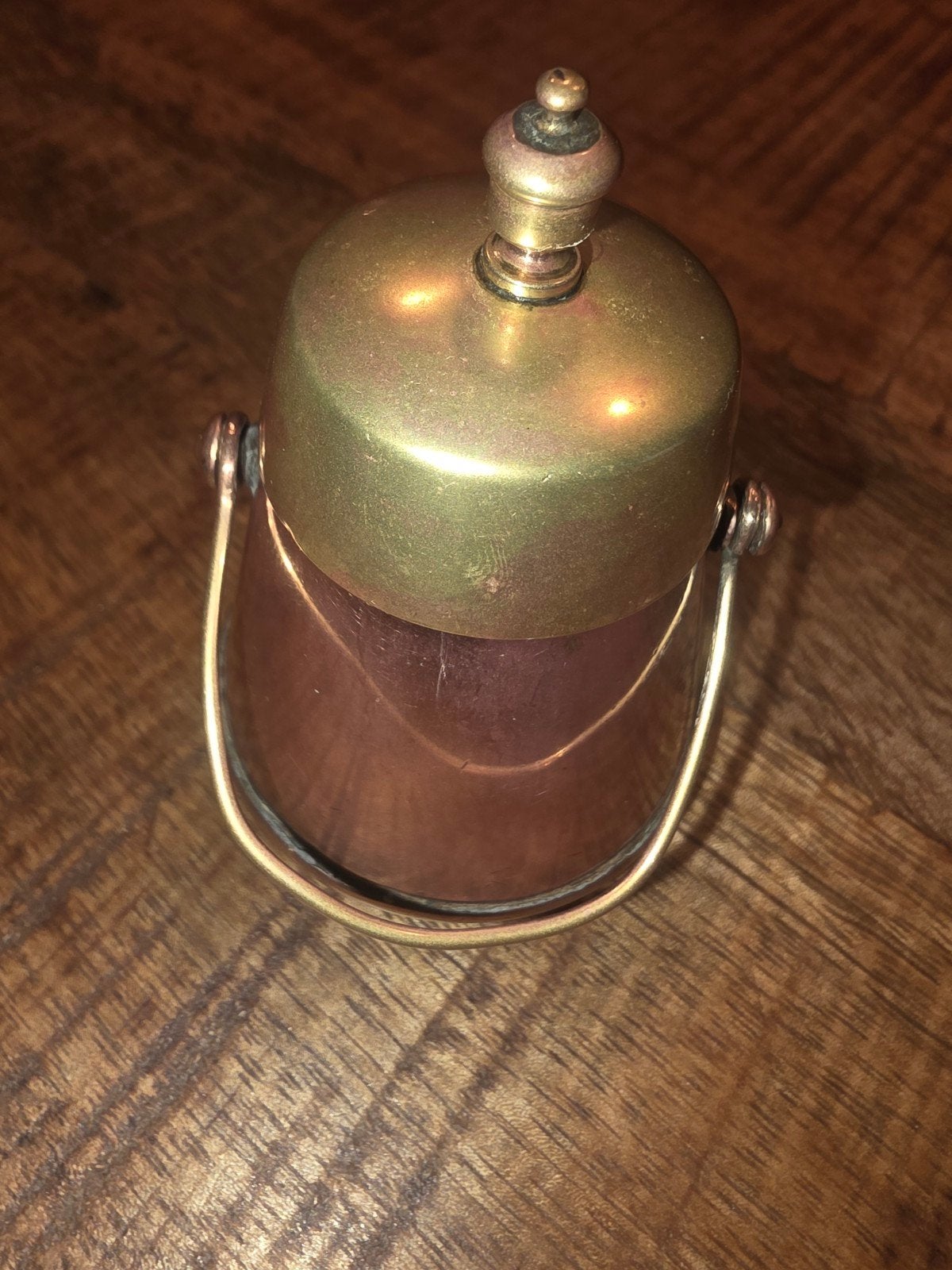 Antieke koperen doofpot, Ophalen of Verzenden, Koper