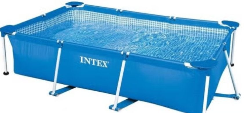 Intex zwembadset: frame pool + C600 filterpomp, Ophalen, Zo goed als nieuw