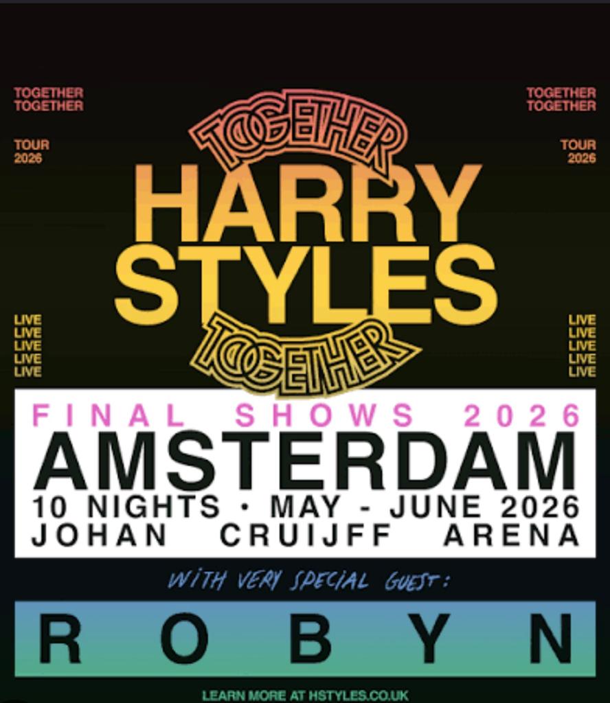 Harry Styles rear ga ticket, Tickets en Kaartjes, Eén persoon, Mei