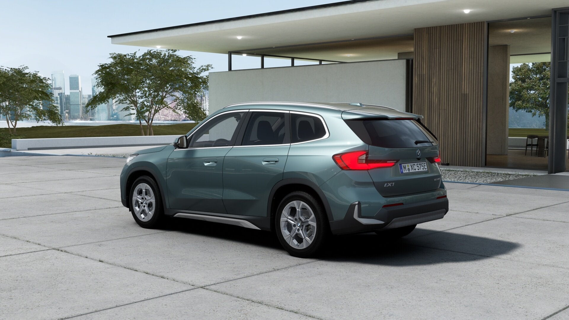 BMW iX1 eDrive20 Pure Edition / Adaptieve LED / Comfort Acce, Auto's, Dealer onderhouden, Zwart, Leder, Nieuw