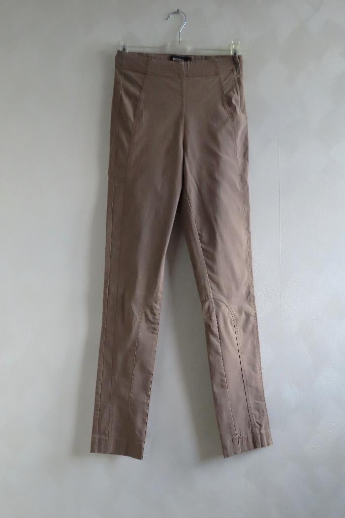 Tregging Broek Taupe Promiss mt 38 (4371), Maat 38/40 (M), Promiss, Bruin, Ophalen of Verzenden