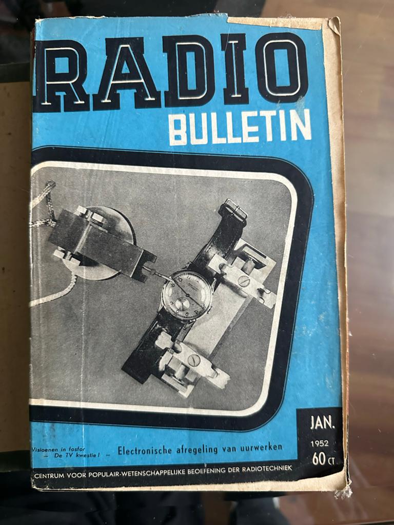 Vintage Technische Radio Bladen, Ophalen, Gebruikt