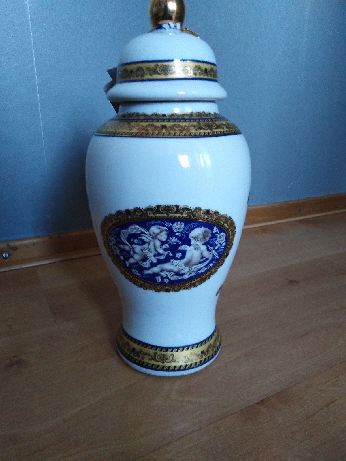 mooie porseleinen pot, Ophalen of Verzenden