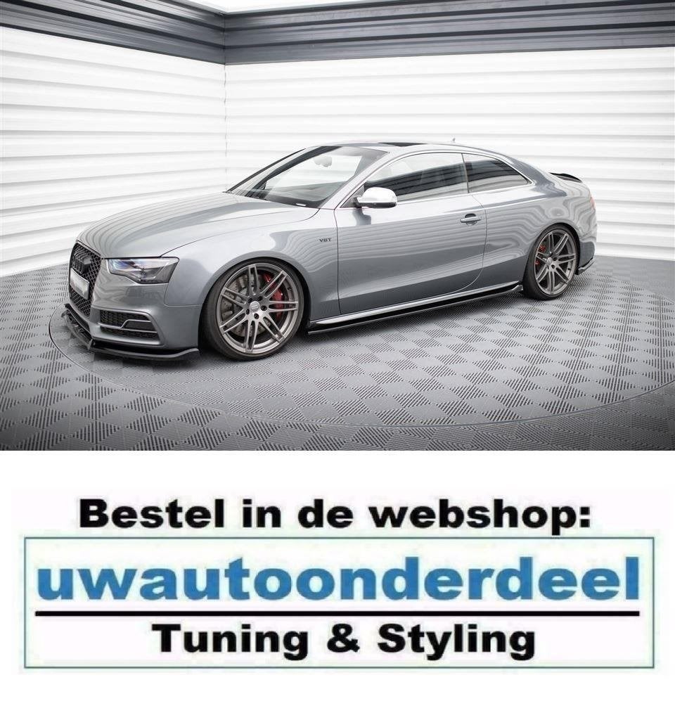 Maxton Design Spoiler Splitter Lip Geschikt voor Audi S5 Fac, Verzenden
