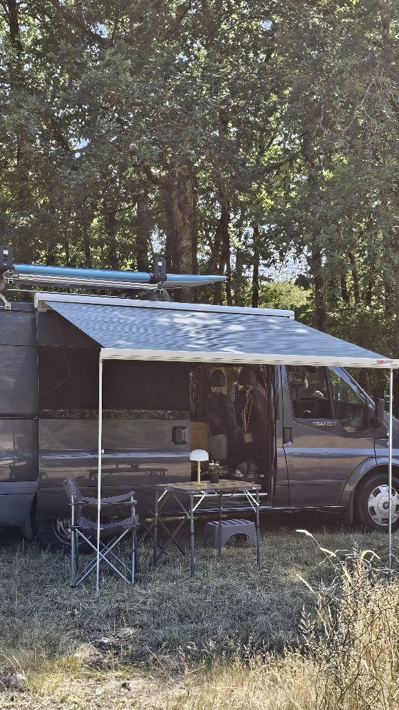 Ford Transit Buscamper 2008 Met Sfeervolle Houten Inbouw, Ford, Tot en met 2, Particulier, Omvormer