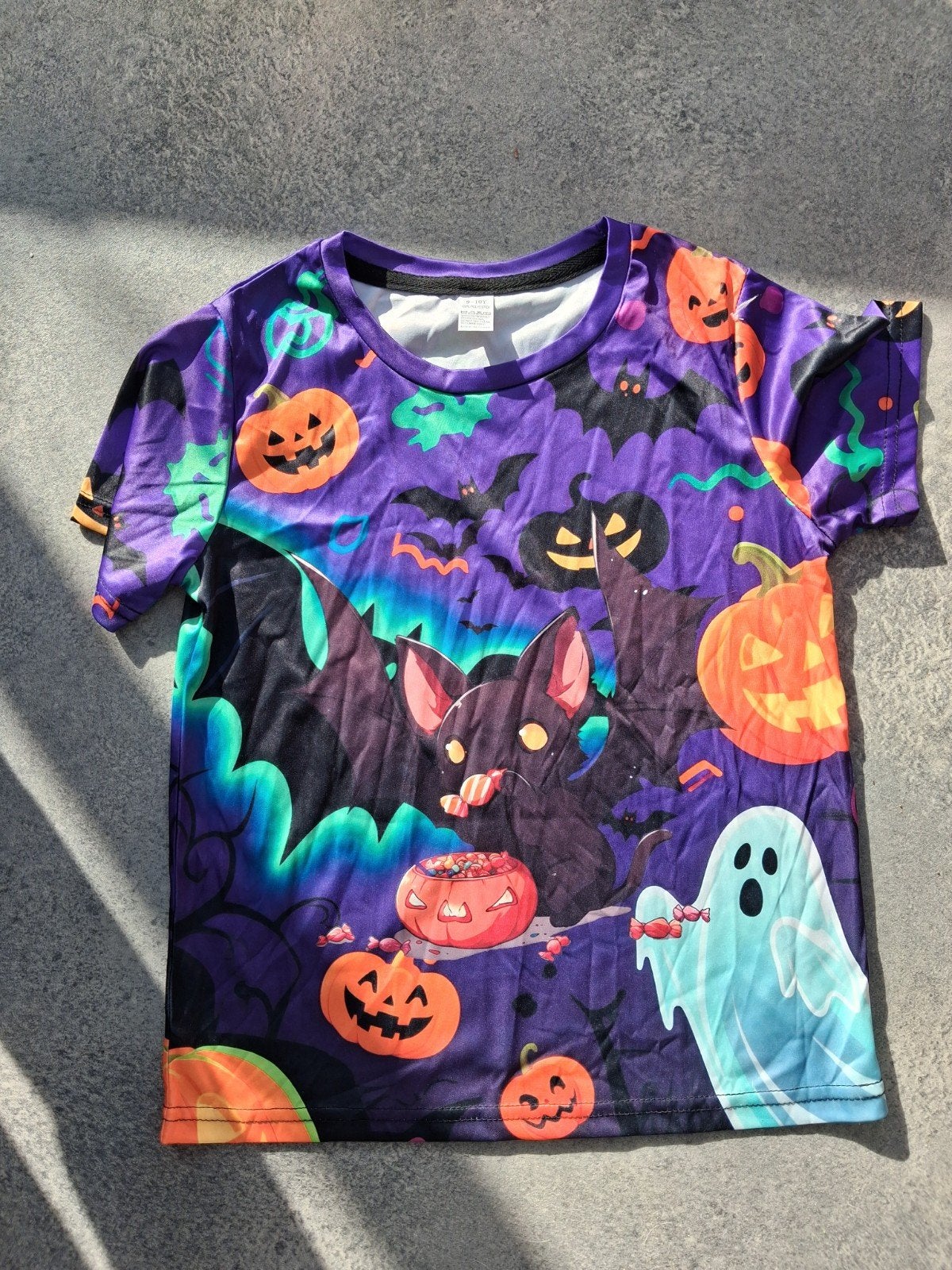 halloween shirt 9-10 jaar ( 134/140), Ophalen of Verzenden, Zo goed als nieuw, Jongen, Shirt of Longsleeve
