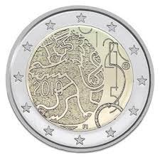 2 Euro Finland 2010 - Munt van Finland - UNC, Verzenden, Finland, 2 euro, Losse munt