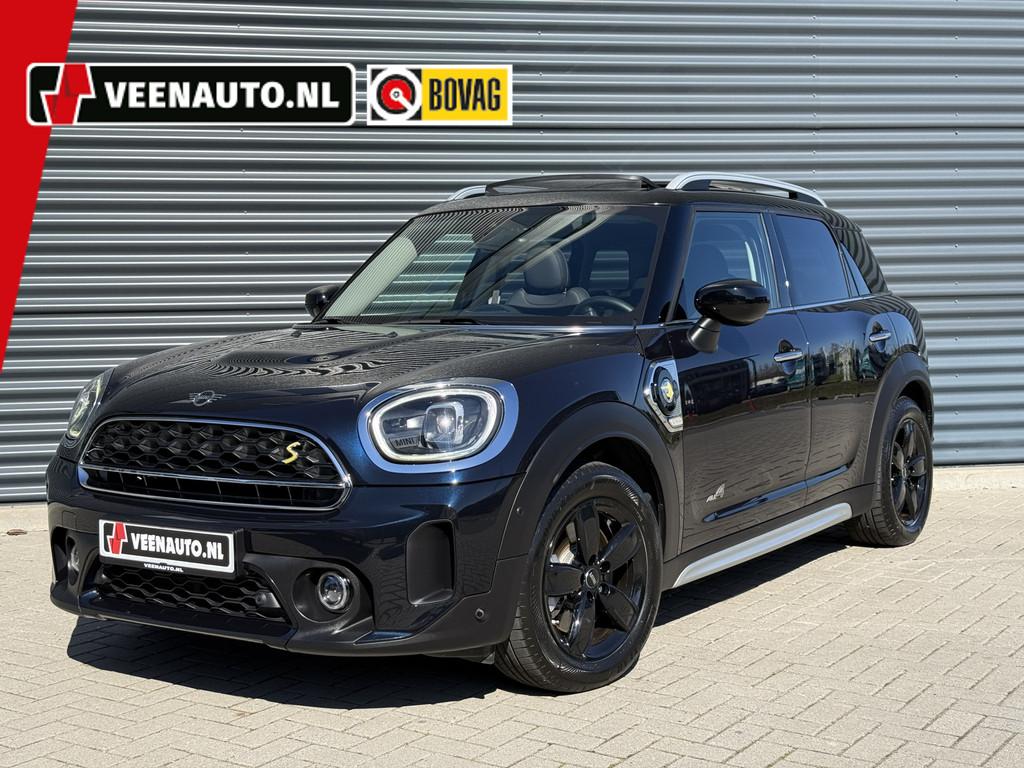 MINI Countryman 1.5 Cooper S E ALL4 Pano/H&K/Leder/Camera, Auto's, Automaat, Gebruikt, Countryman, Blauw