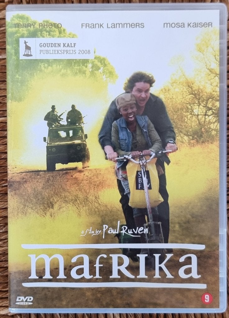 DVD Mafrika - Frank Lammers - winnaar Gouden Kalf - IZGST, Cd's en Dvd's, Overige genres, Vanaf 9 jaar, Ophalen of Verzenden, Zo goed als nieuw