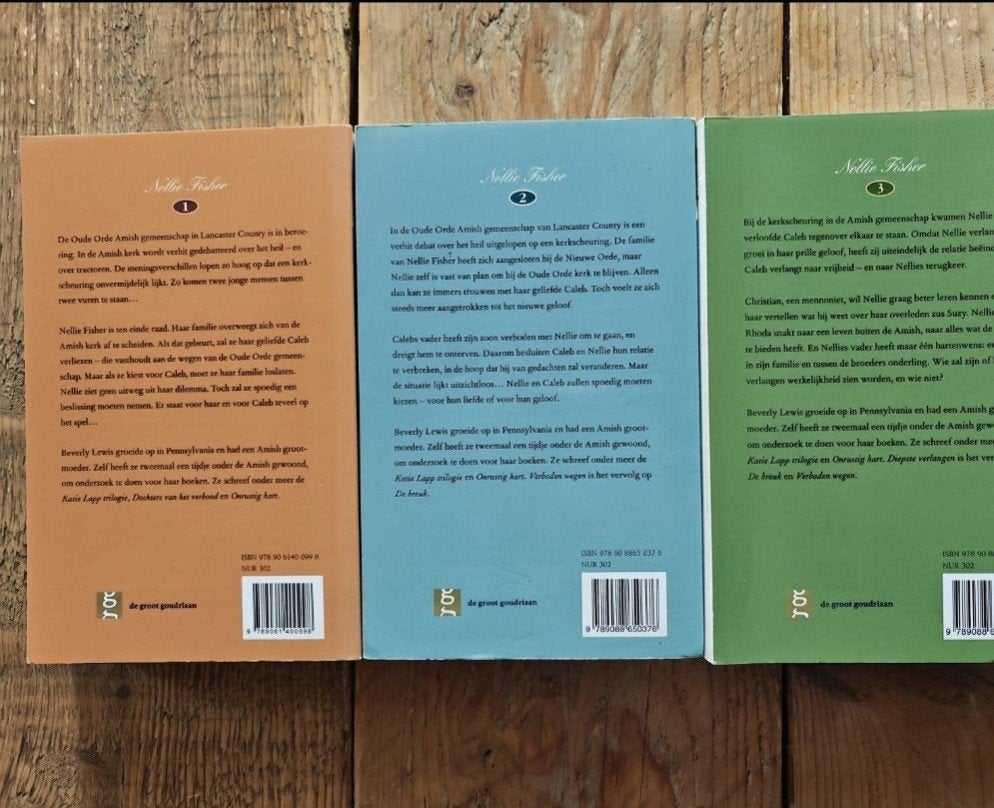 Nellie Fisher Triologie., Boeken, Ophalen of Verzenden