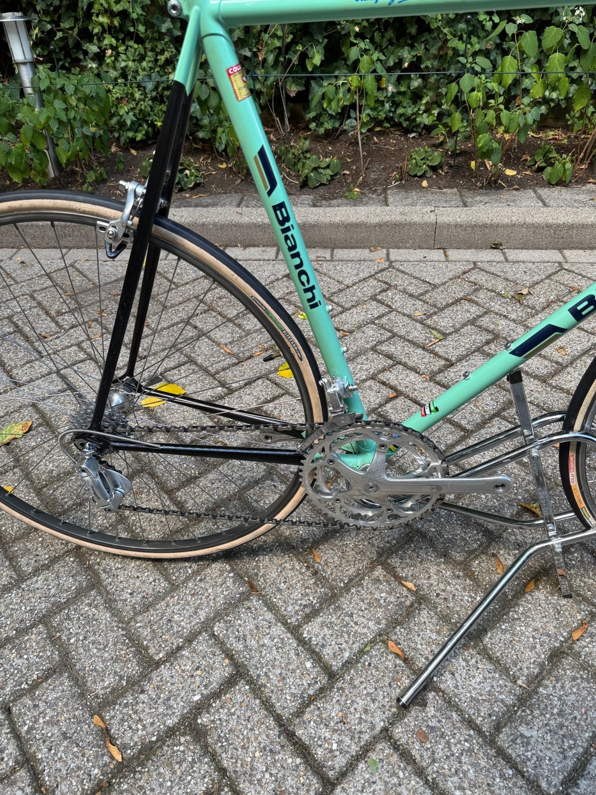 Bianchi Argentin - Celeste Groen, Fietsen en Brommers, Fietsen | Racefietsen, 28 inch, Zo goed als nieuw, 53 tot 57 cm, Ophalen