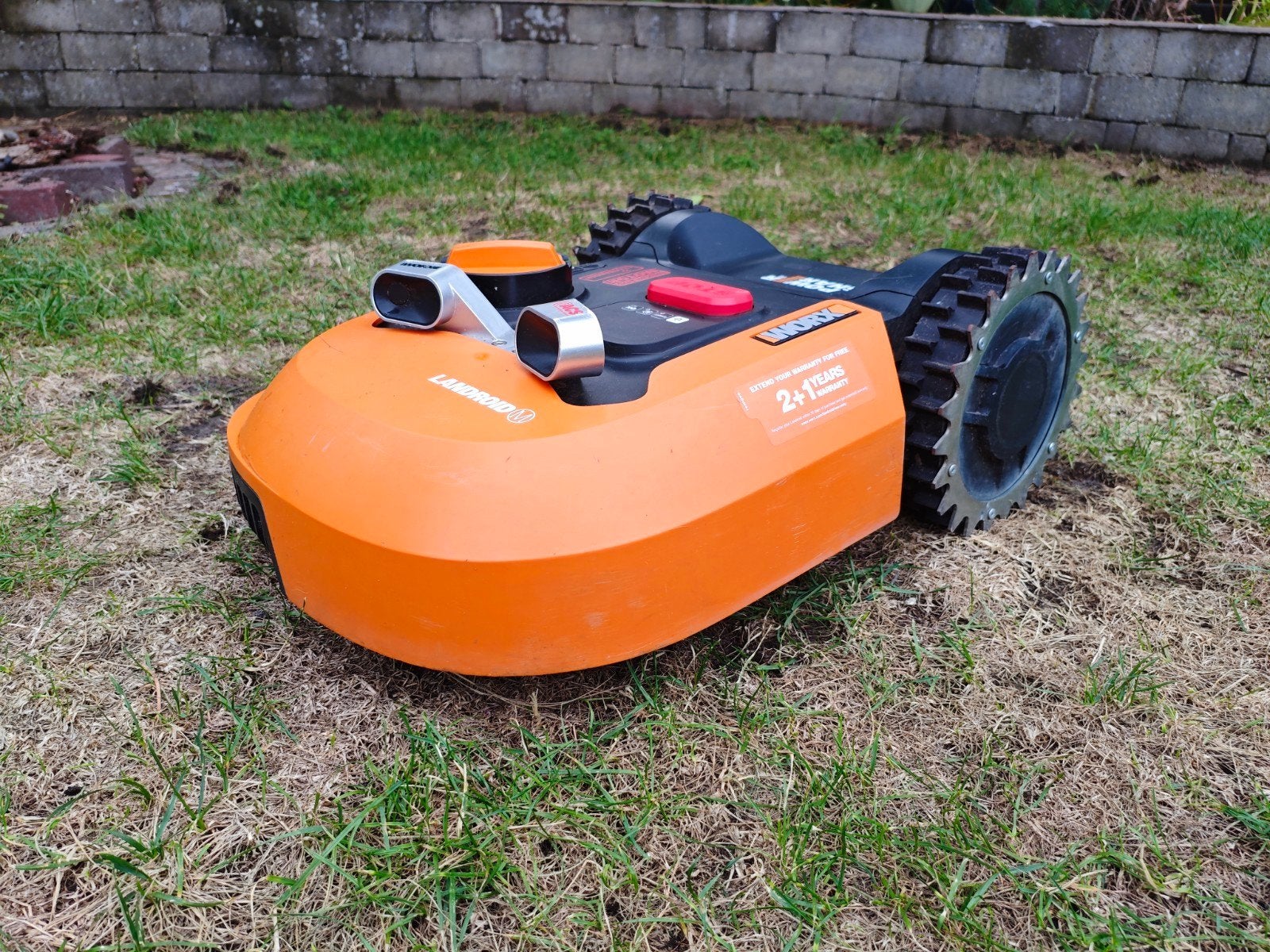 Worx Landroid M500 robotmaaier WR141E, Gebruikt, Accu-grasmaaier, Mulchfunctie, Ophalen of Verzenden