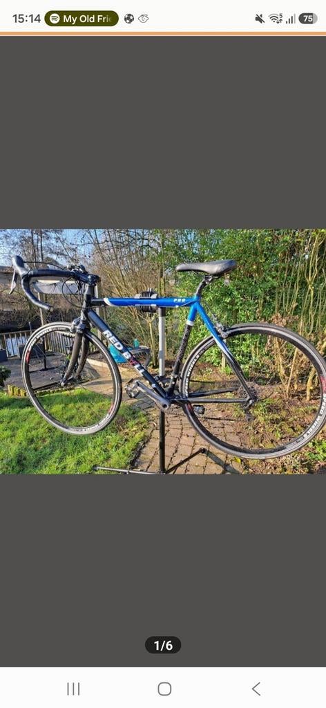 Racefiets Redbull (rose) 55inch unisex, Gebruikt, Meer dan 20 versnellingen, 53 tot 57 cm, Ophalen