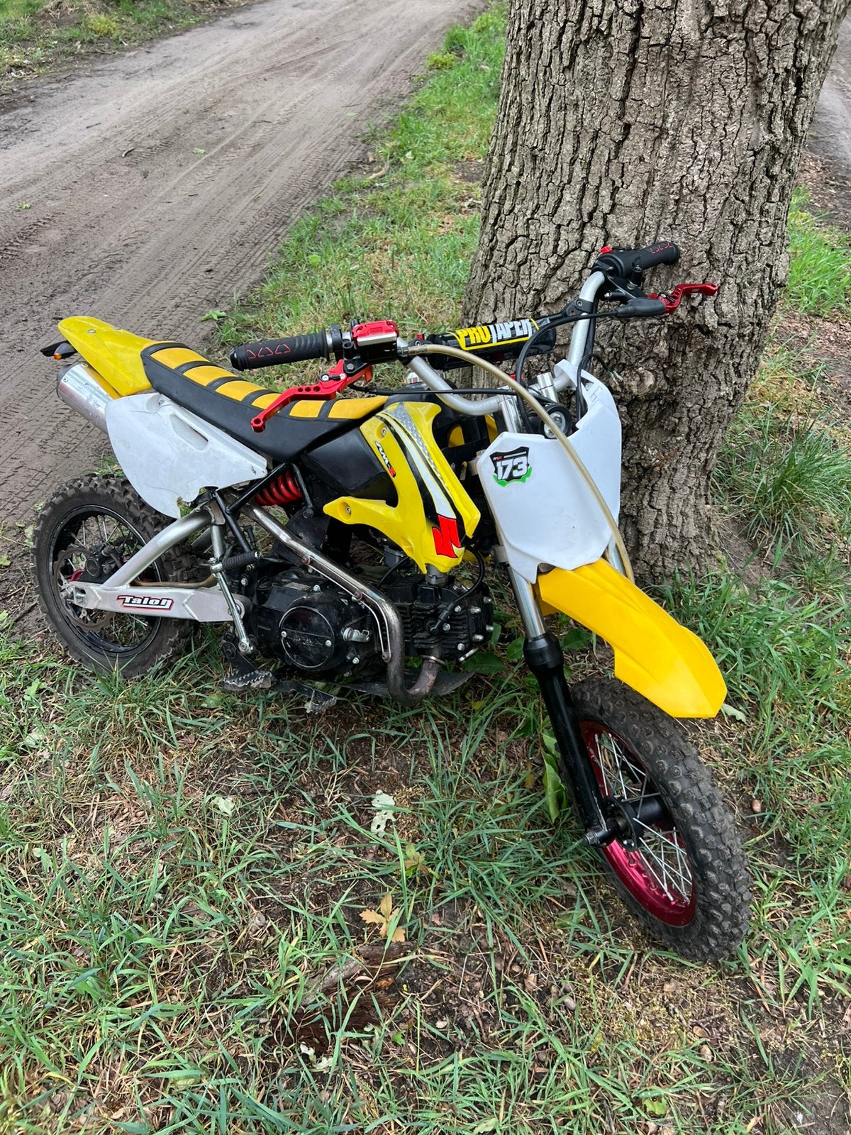 Masai 50 crossmotor te koop 125cc 4t, Fietsen en Brommers, Brommers | Crossbrommers, Ophalen, Gebruikt, 125 cc, 4 versnellingen