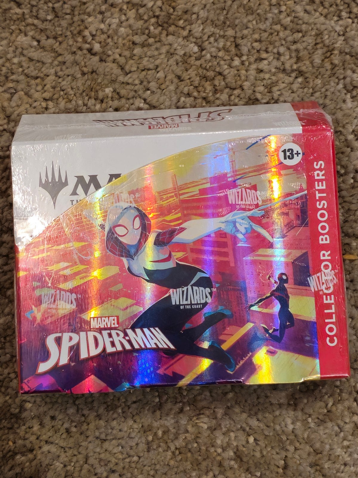 Magic The Gathering: Spider-Man Collector Boosters Box, Ophalen of Verzenden, Nieuw, Boosterbox, Foil