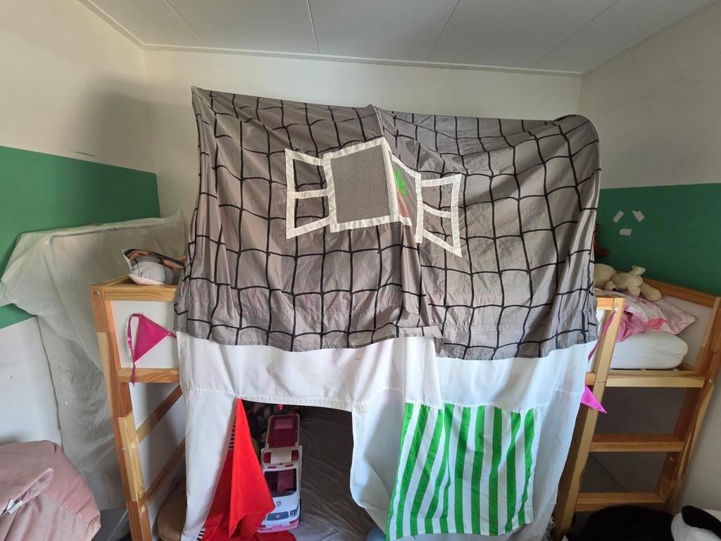 IKEA Kura omkeerbaar bed - goed, Ophalen, 85 tot 100 cm, Zo goed als nieuw, Matras