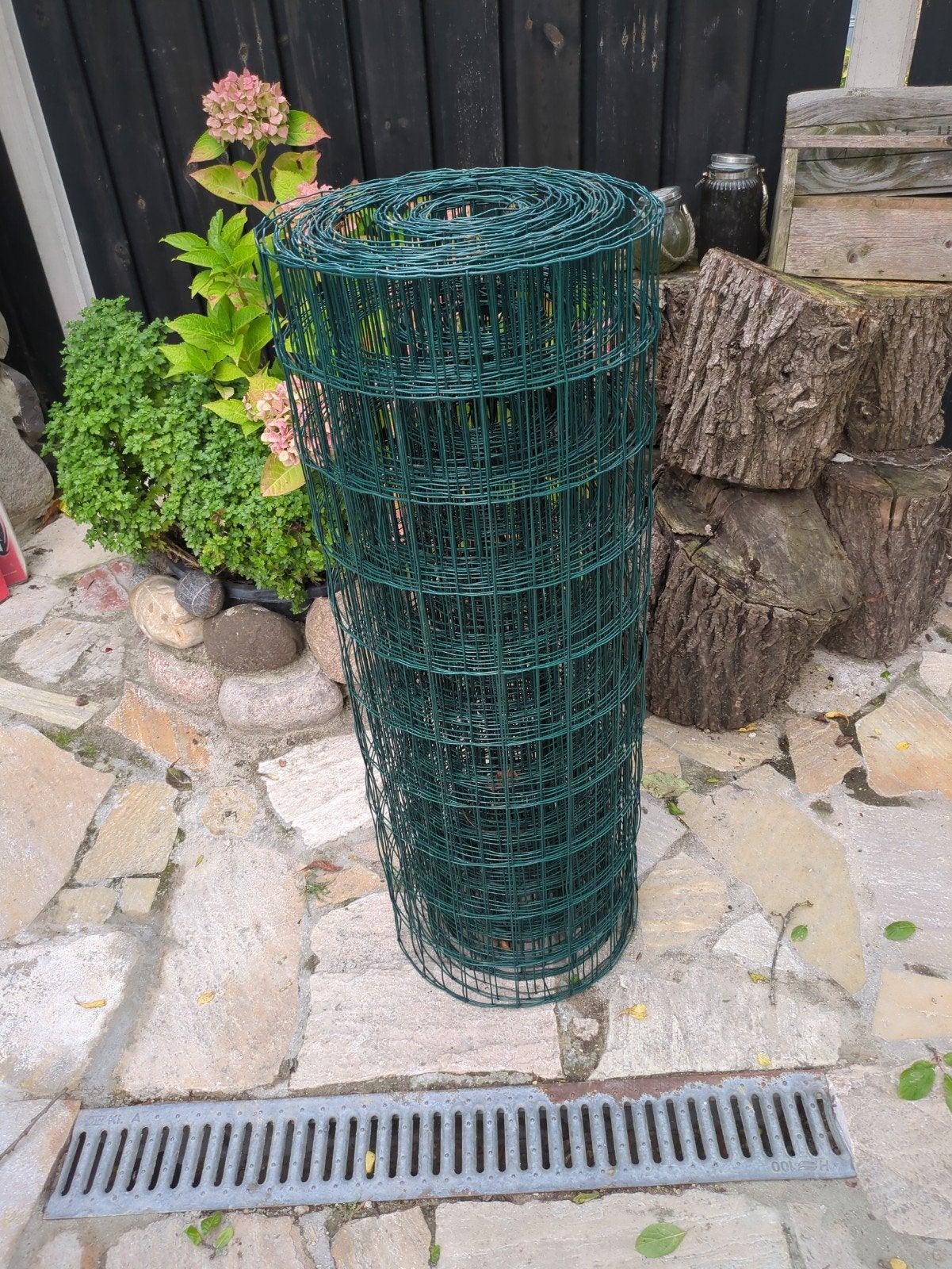 Tuin gaas 25 meter 1m hoog, Tuin en Terras, Ophalen, Zo goed als nieuw, IJzer, Dubbelstaafmat hekwerk