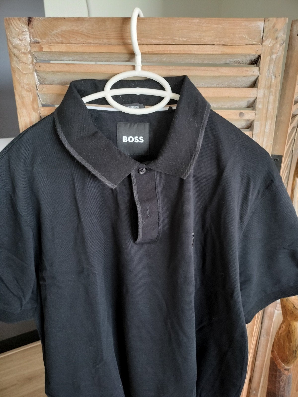 Hugo Boss xl zwart, Kleding | Heren, Polo's, Ophalen of Verzenden, Zo goed als nieuw, Maat 56/58 (XL), Zwart