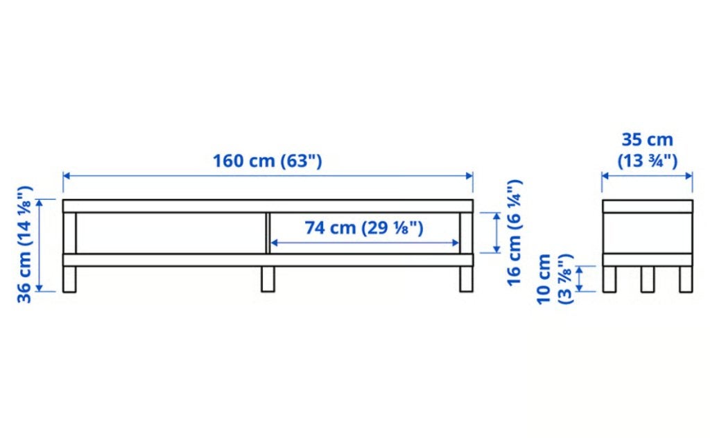 TV Stand, Huis en Inrichting, Ophalen, Overige materialen, 150 tot 200 cm, Zo goed als nieuw