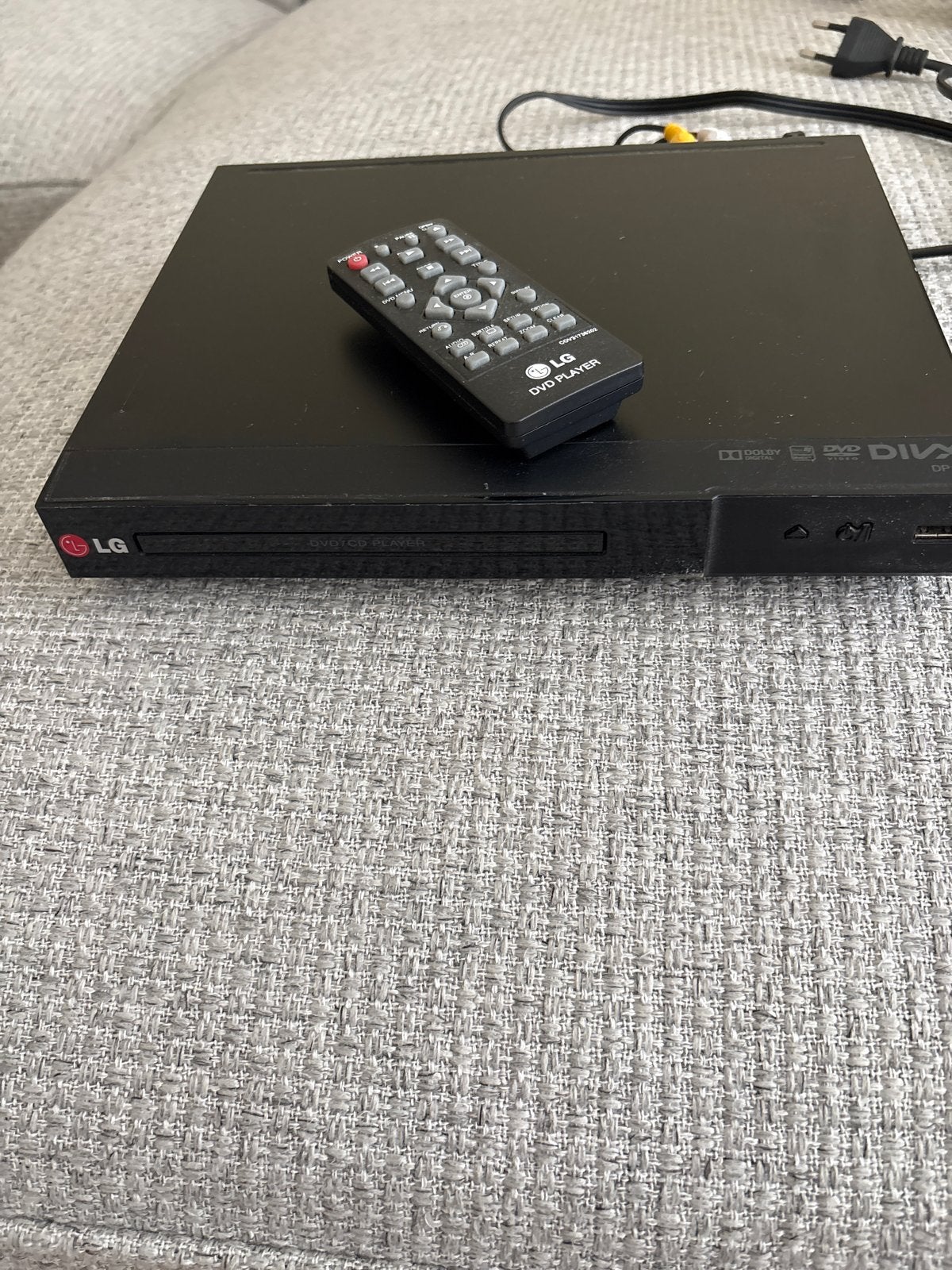 LG DVD-speler met afstandsbediening, Audio, Tv en Foto, Dvd-spelers, Ophalen, Gebruikt, Dvd-speler, LG