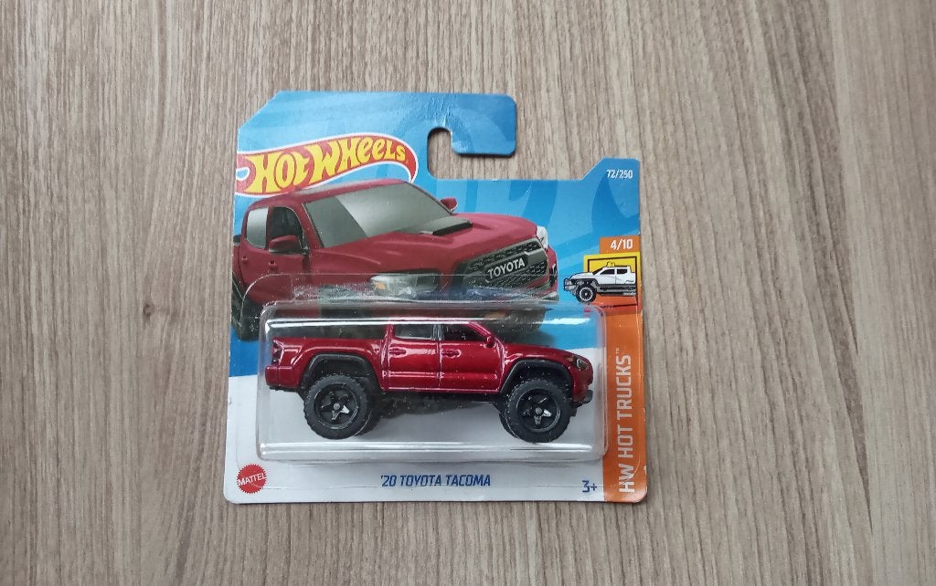 Hot Wheels Toyota Tacoma rood, Ophalen of Verzenden, Nieuw, Auto