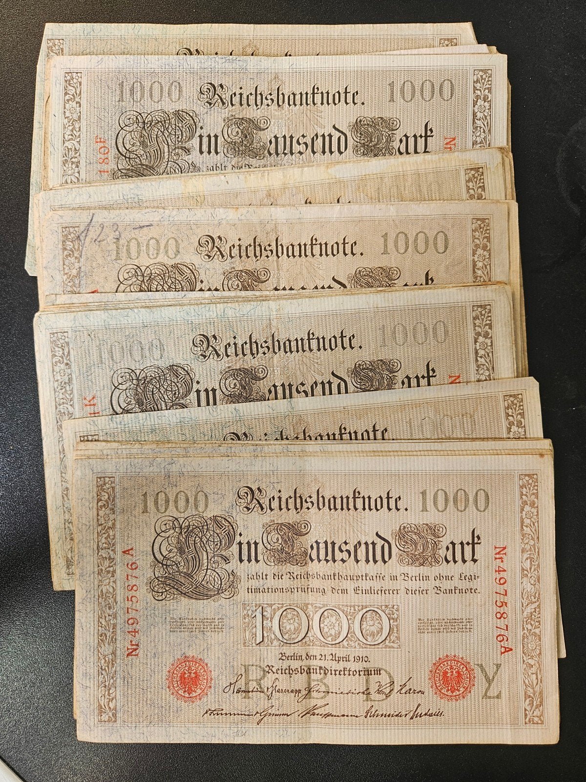 Duitsland pick 44b 1910, Verzenden, Duitsland, Los biljet