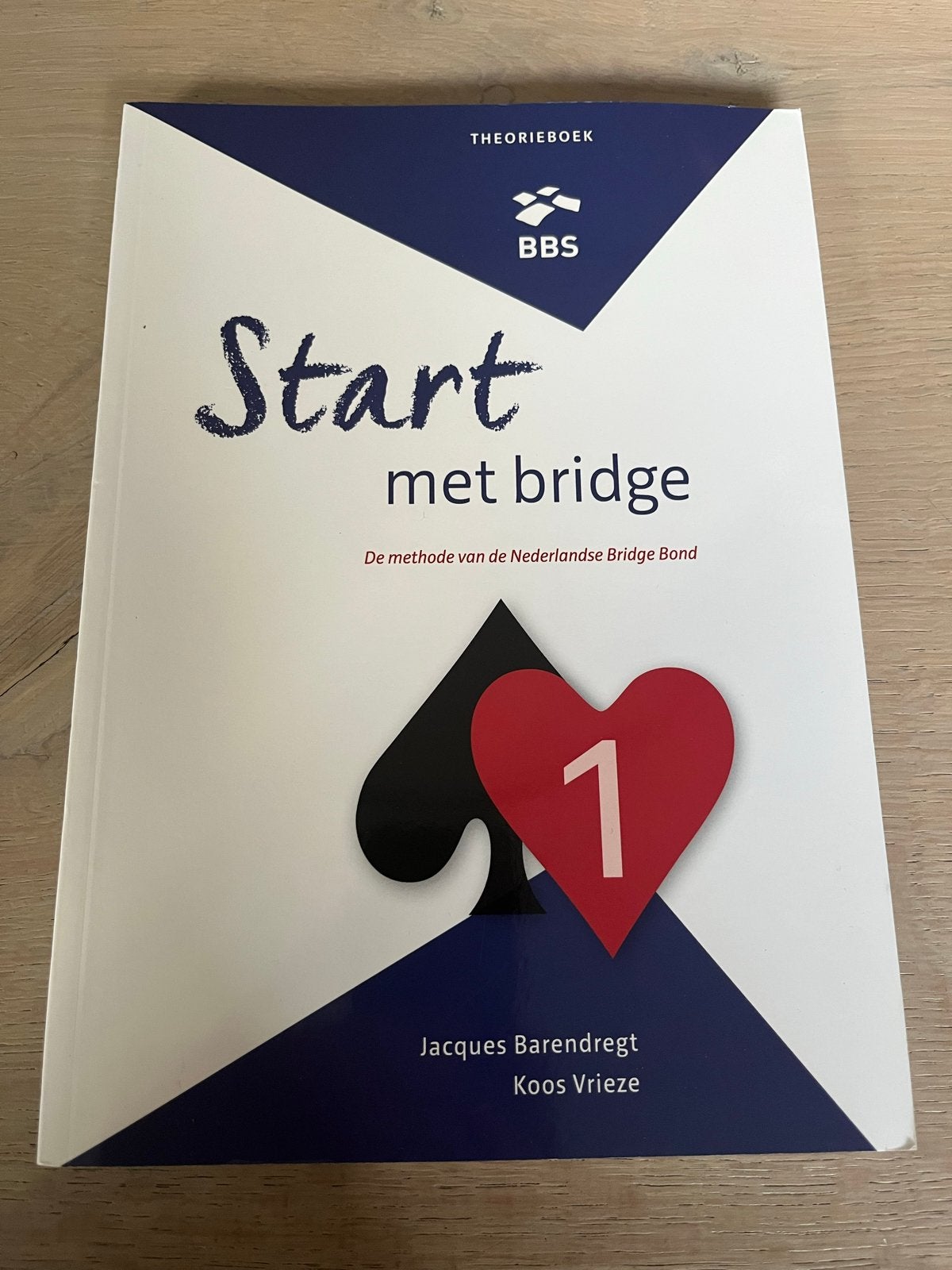 Start met Bridge 1 - Theorieboek Nederlandse Bridge Bond, Boeken, Ophalen of Verzenden, Zo goed als nieuw, Overige niveaus