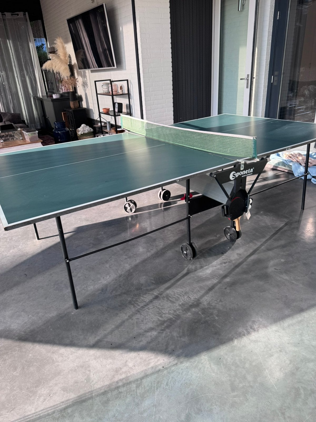Tafeltennistafel, Sport en Fitness, Biljarten en Poolen, Ophalen, Gebruikt, Pooltafel