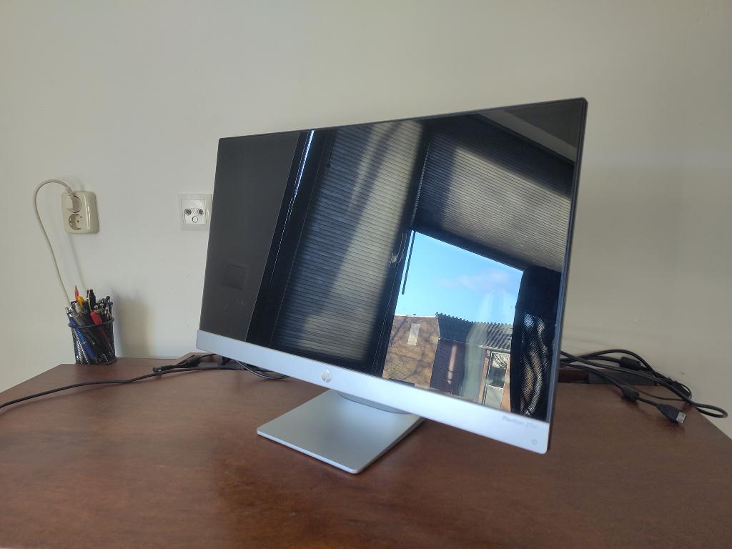HP Pavilion 27XI - IPS Monitor, Computers en Software, IPS, Full HD, Zo goed als nieuw, HP