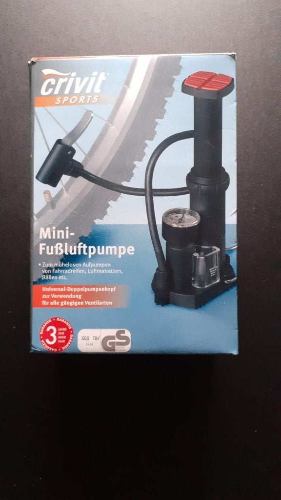 Voetpomp, Ophalen of Verzenden, Zo goed als nieuw