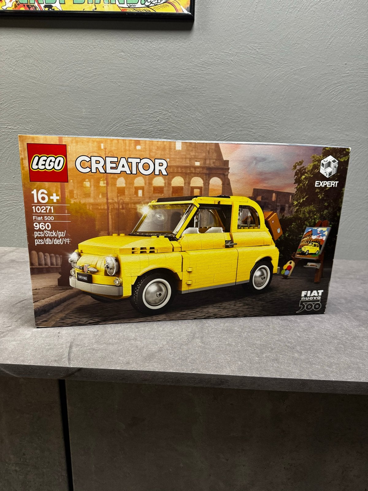 LEGO Creator Expert Fiat 500 - 10271 Nieuw/Sealed, Lego, Nieuw, Ophalen of Verzenden, Ongeopend/sealed