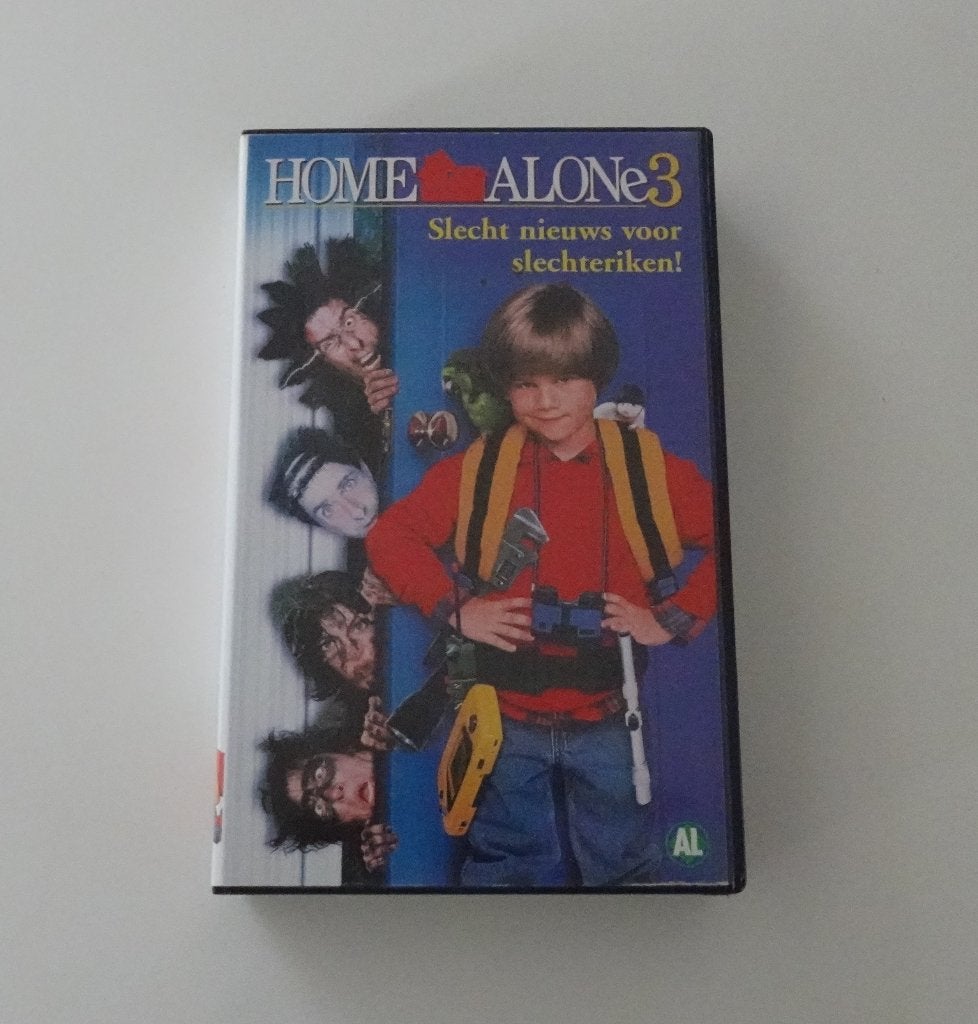 Home Alone 3 - Film op VHS uit 1997, Alle leeftijden, Ophalen, Zo goed als nieuw, Komedie