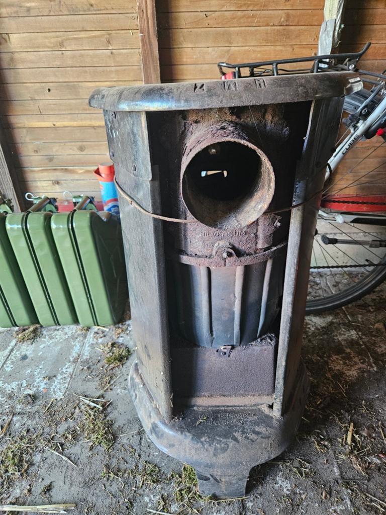 Potkachel, Huis en Inrichting, Kachels, Ophalen of Verzenden, Hout, Gaskachel