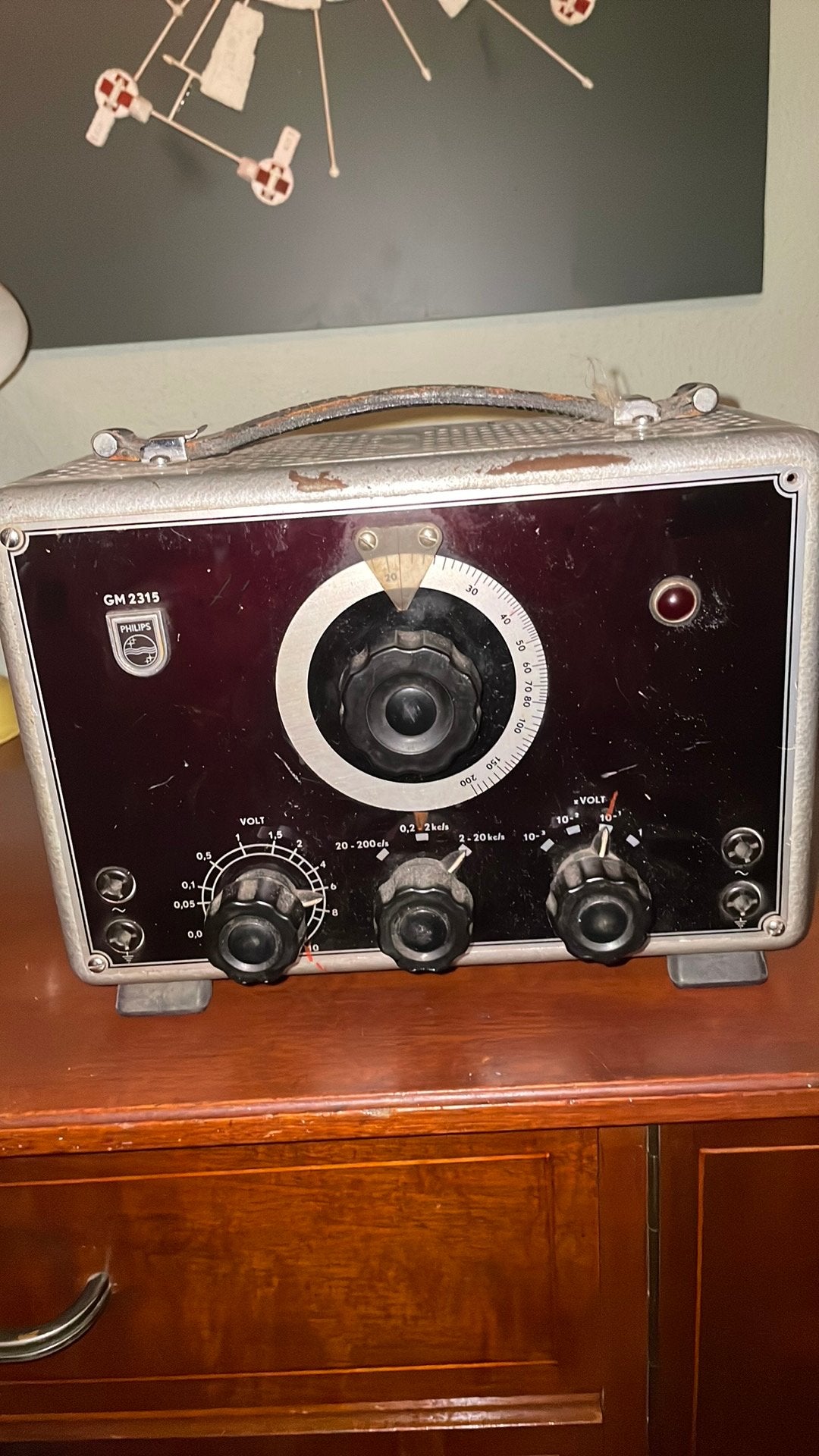 Philips Meetapparatuur GM2315, Ophalen of Verzenden, Gebruikt, Multimeter