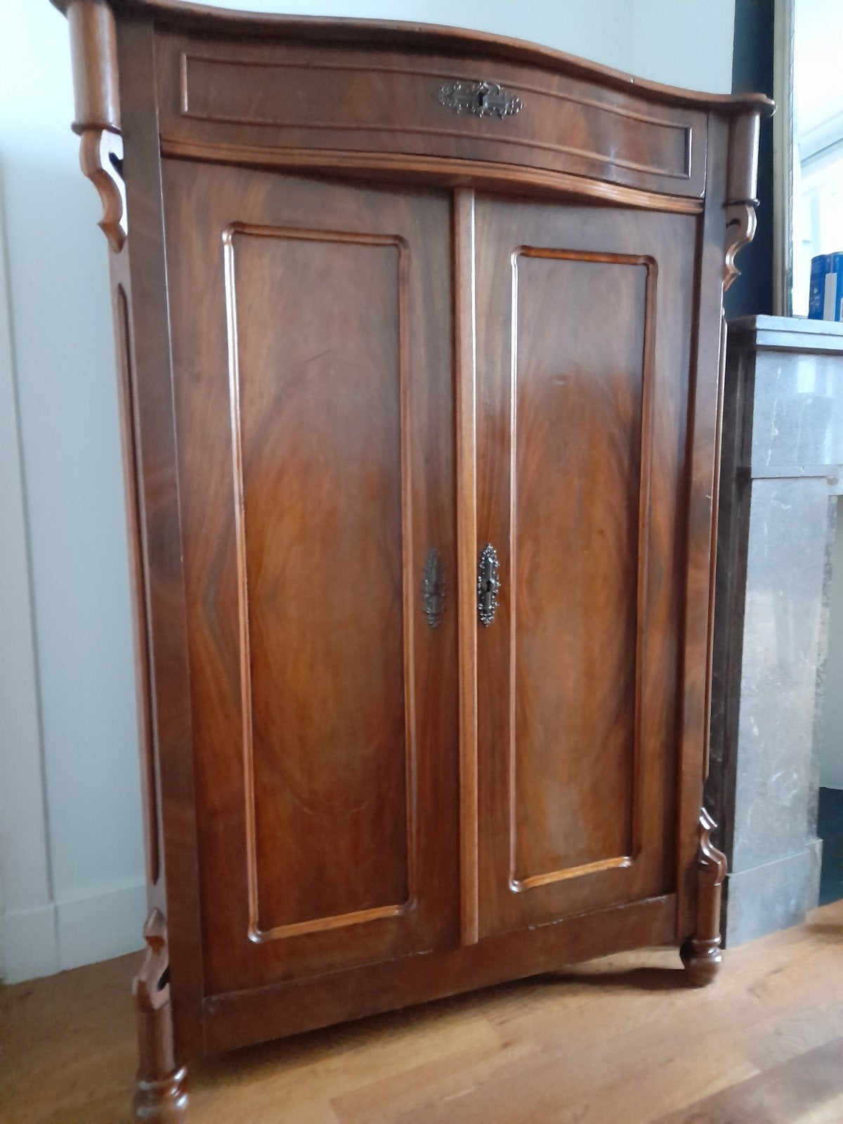 Antieke Biedermeier Buffetkast - Prachtig Houten Meubel, Ophalen of Verzenden